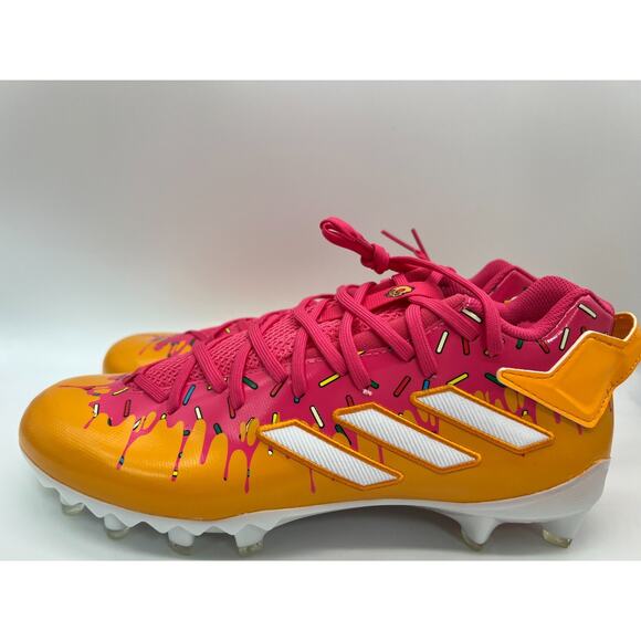 Adidas Freak 22 X The Simpsons Donut GW1792 Football Cleats Men's Size 11 - Picture 2 of 16